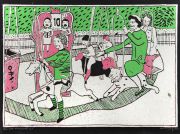 Das alte Karussell, 42 x 60 cm, 2013